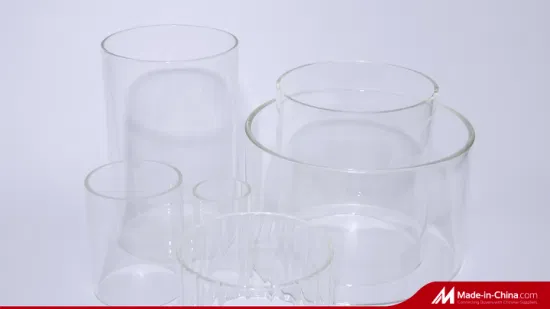 Ein Set exquisiter Glaswaren mit hohem Borosilikatglas-Vorratsglas/Lebensmittelglas-Vorratsgläser/Glasgefäße